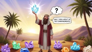 what does the bible say about crystals