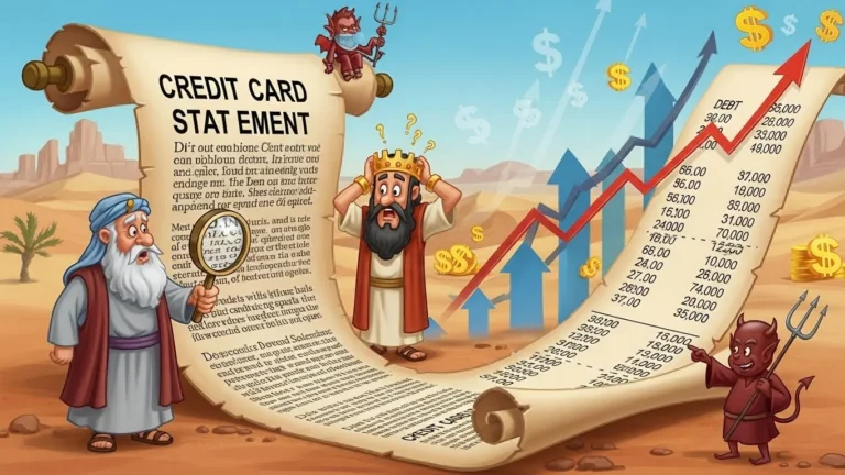 what does the bible say about debt