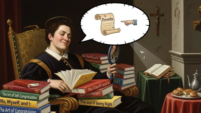 what does the bible say about self satisfaction