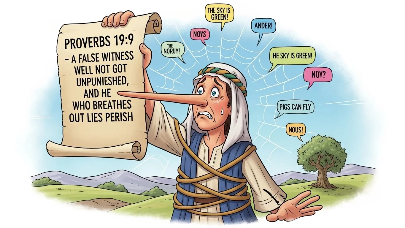 Bible Verses About Liars