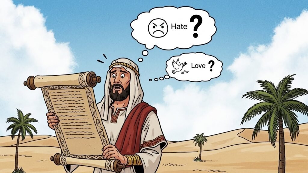 what does the bible say about hate