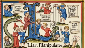 what does the bible say about liars and manipulators