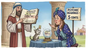 what does the bible say about psychics