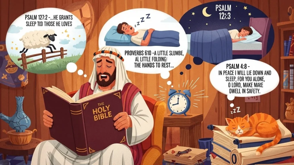 what does the bible say about sleep