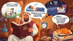 what does the bible say about sleep