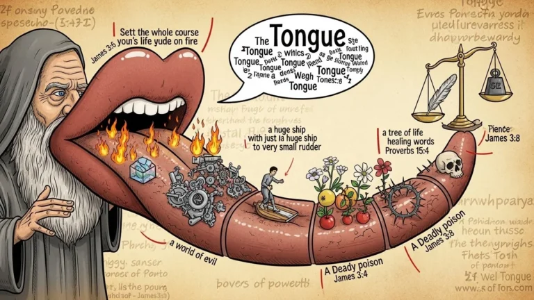 what does the bible say about the tongue