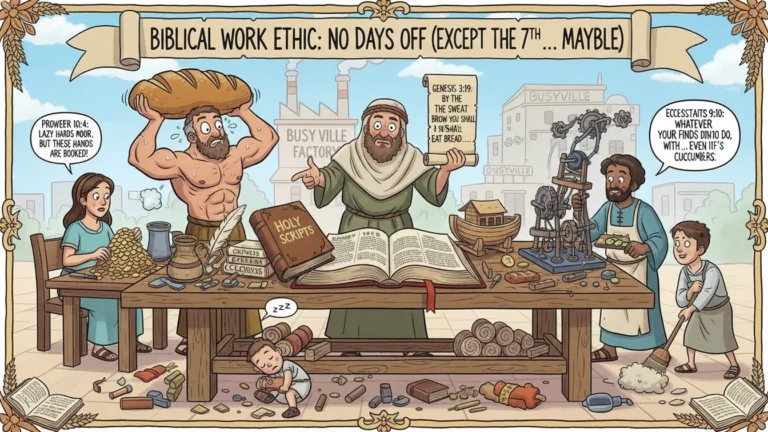 what does the bible say about work